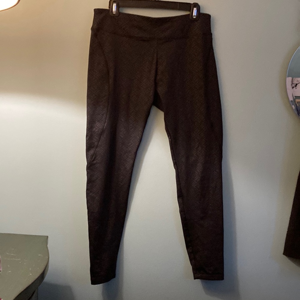 Marika tek (cool max/polyester fleece lined) polyester/spandex black. L
